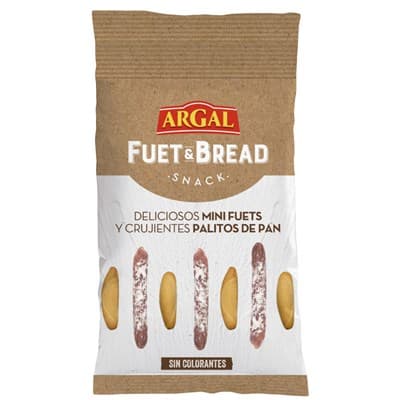 Snack fuet&bread ARGAL bossa, 35 grams