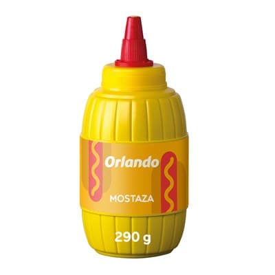Mostassa ORLANDO barrilet, 290 grams
