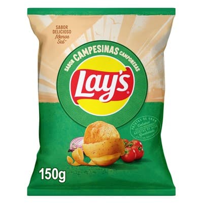 Patates fregides LAY'S Recepta camperola, bossa 150 grams