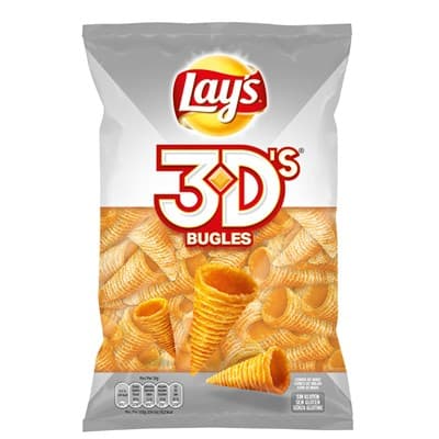 Aperitiu de bacó LAY'S 3D, bossa 100 grams