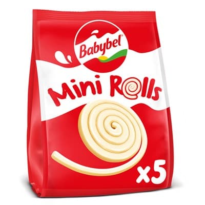 Formatge enrotllat BABYBEL, 5 unitats 85 grams