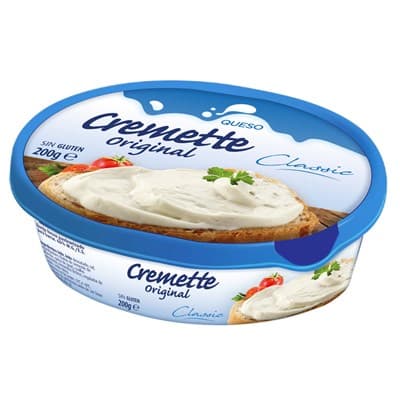 Formatge crema untable CREMETTE, 200 grams